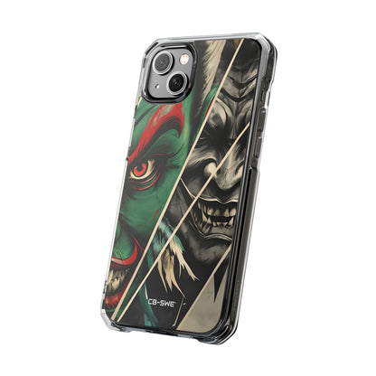 Demonic Panels Clash iPhone Case - Impact