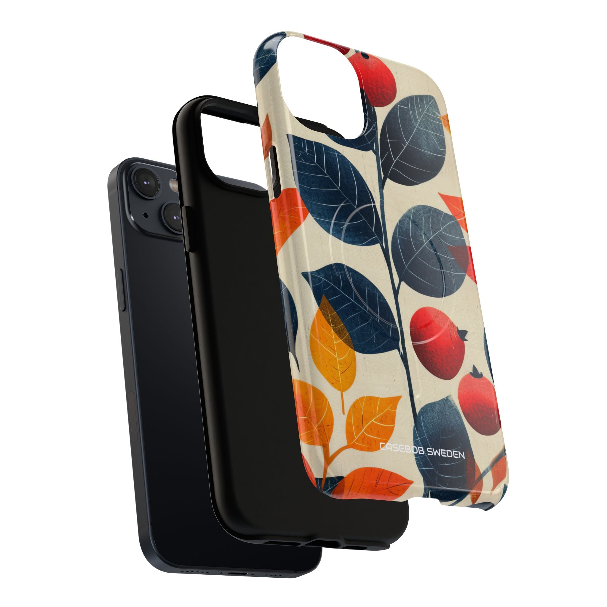 Autumn Nature Pattern - Tough + MagSafe® iPhone 14 Phone Case