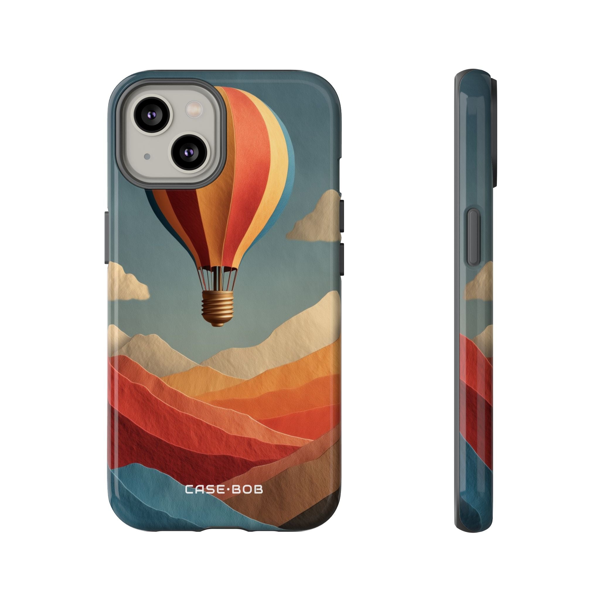 Lightbulb Balloon iPhone 14 Case - Tough