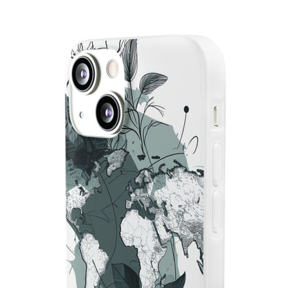 Botanical Cartography | Flexible Phone Case for iPhone