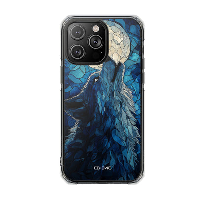 Wolf Howls Moonlight iPhone Case - Impact