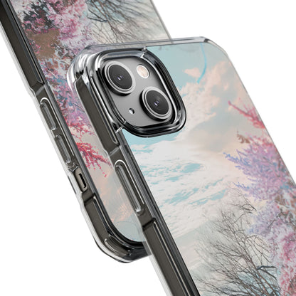 Spring Dreamscape - Clear Impact iPhone 14 Phone Case