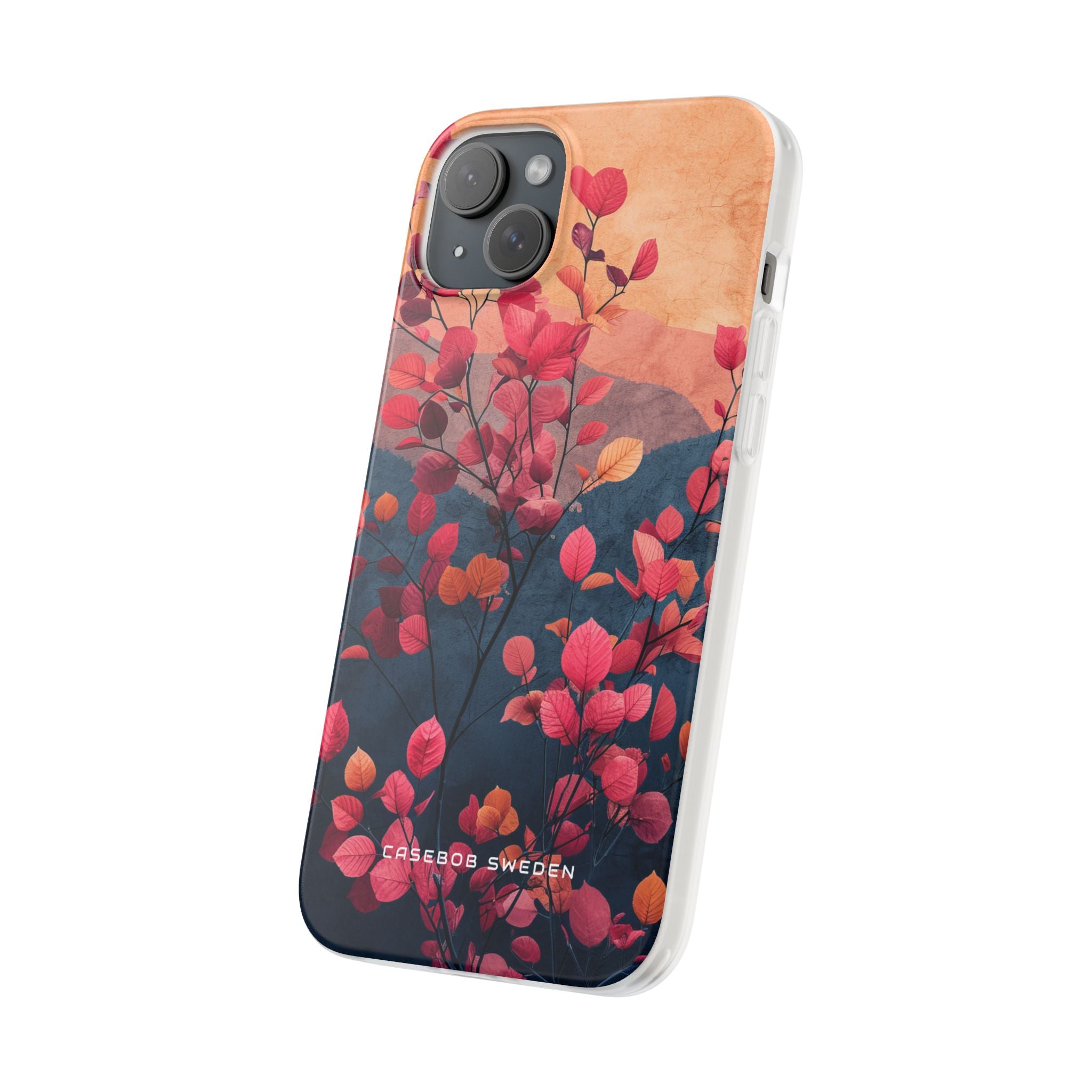 Vibrant Floral Harmony iPhone 15 - Flexi Phone Case