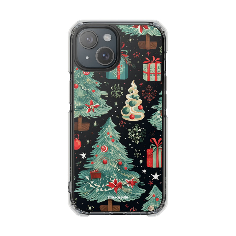 Christmas Trees Sparkle iPhone Case - Impact
