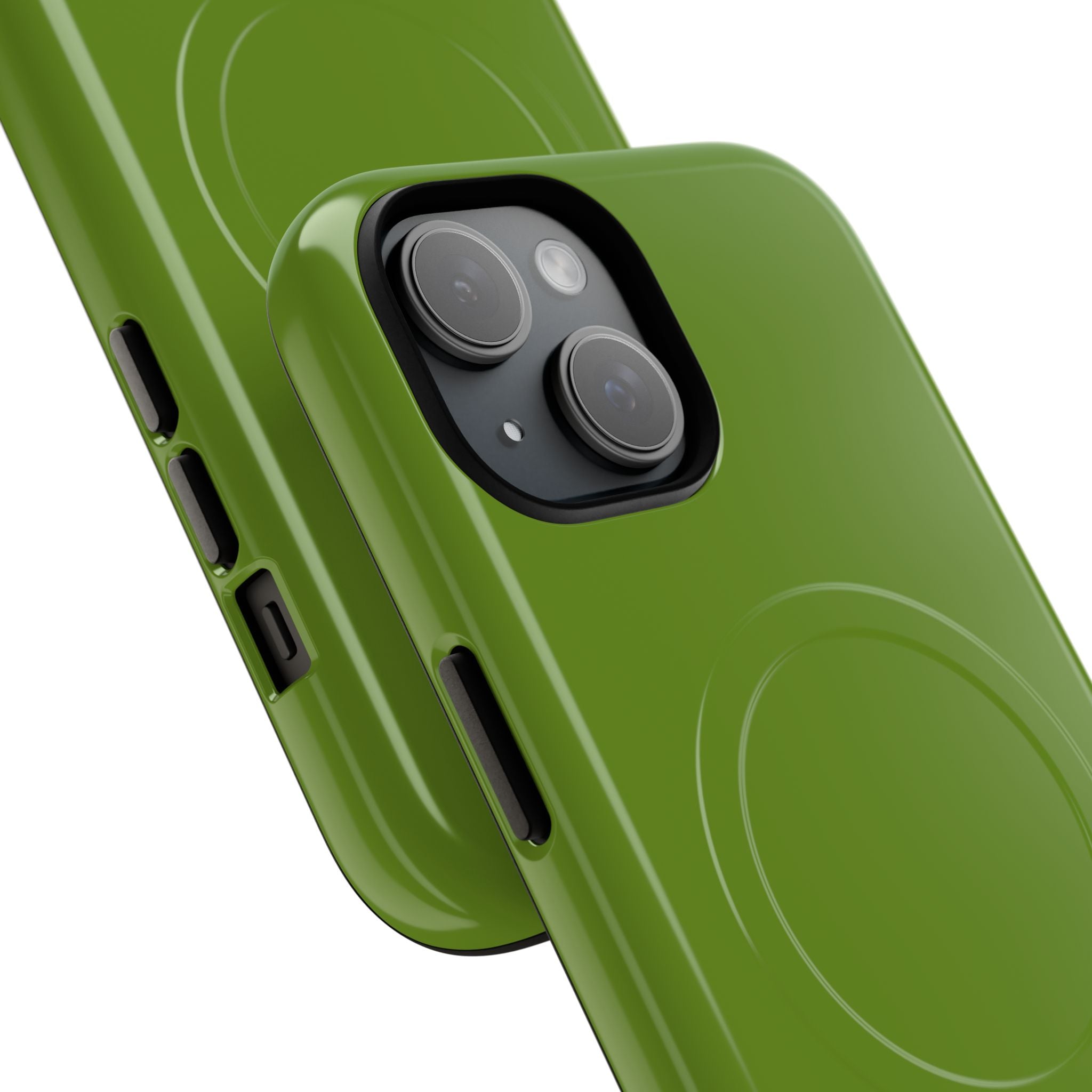 Olive Green - Tough + MagSafe® iPhone 15 Phone Case