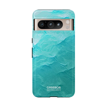 Soothing Aqua Currents Google Pixel 8 - Tough