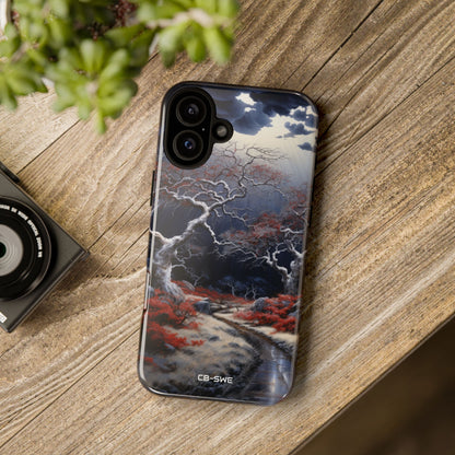 Sunlit Gnarled Forest - iPhone Case