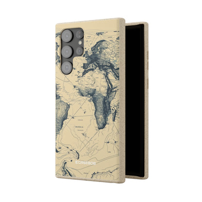 Vintage World Map | Biodegradable Phone Case