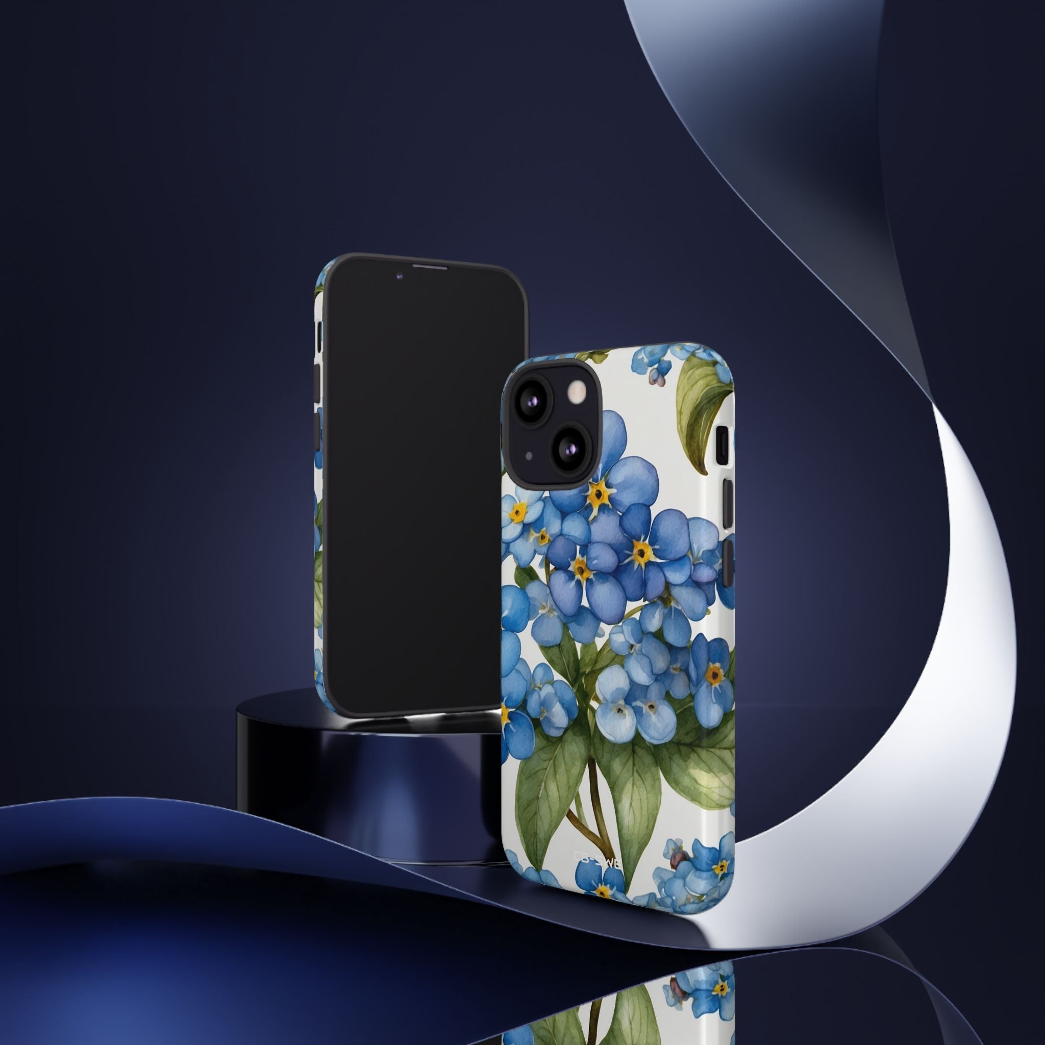 Forget-Me-Nots Bloom - iPhone Case