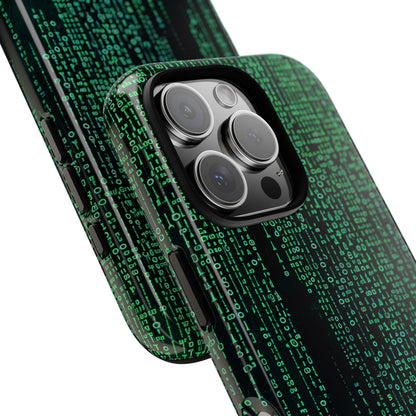 Neon Data Stream iPhone 16 - Tough