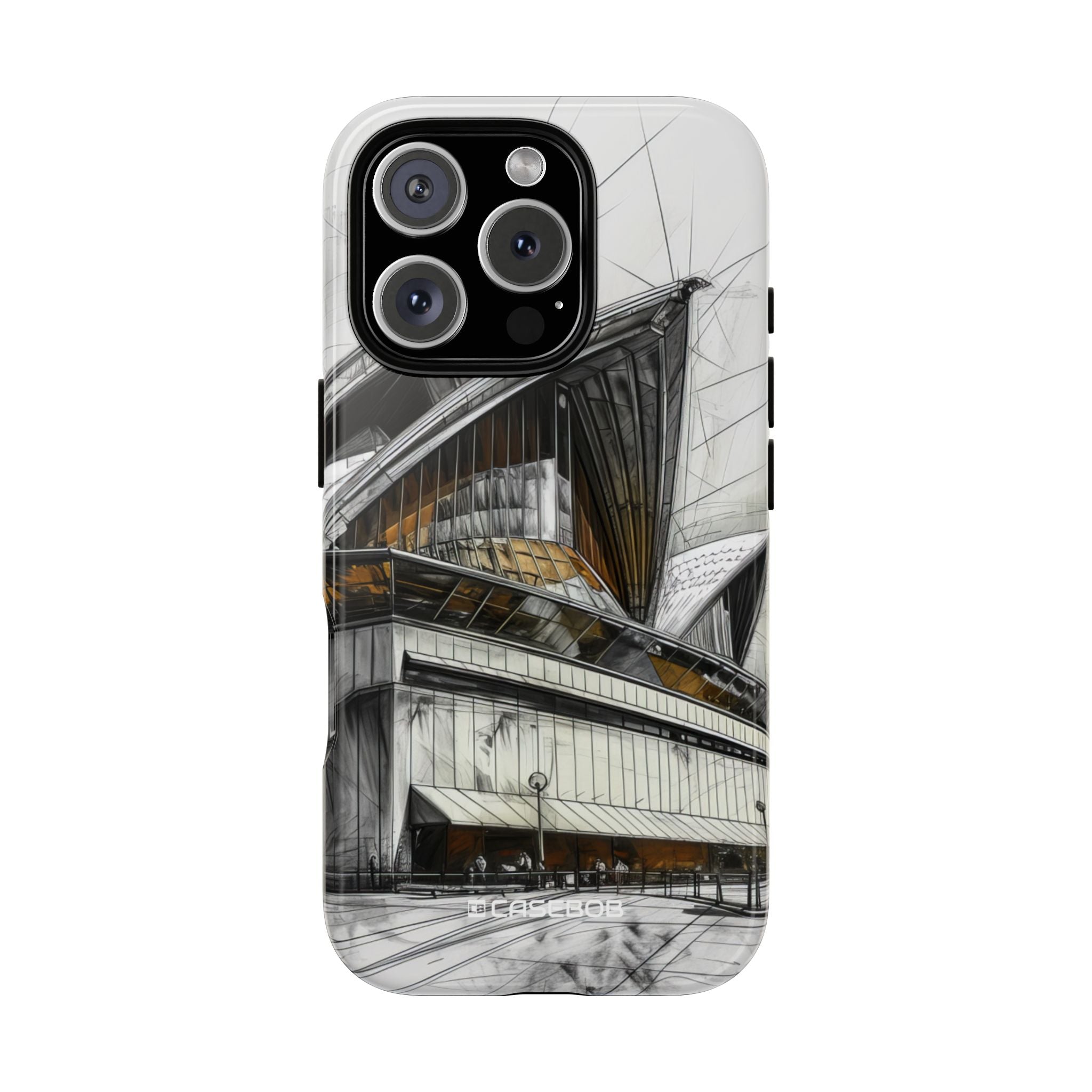 Architectural Elegance in Gray - for iPhone 16