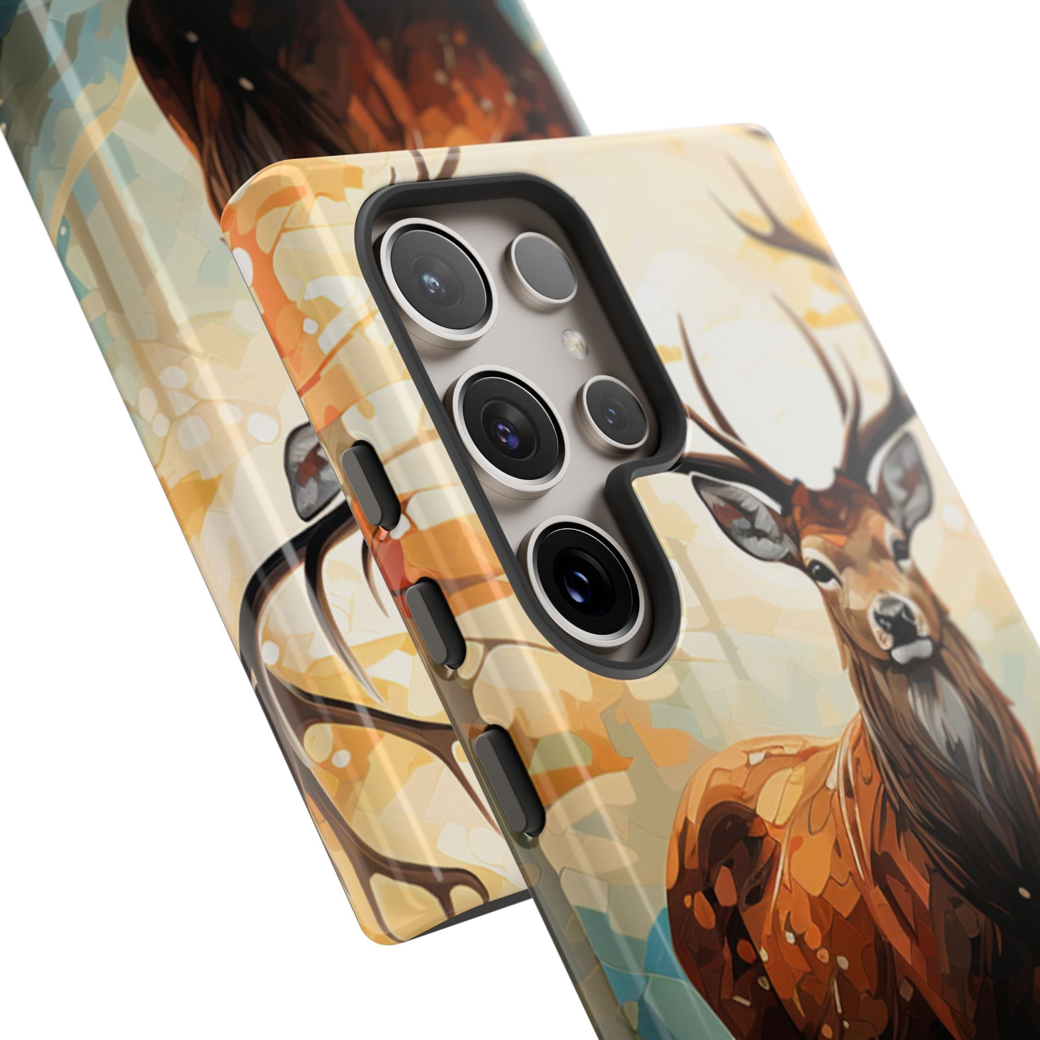 Glowing Stag Samsung S24 Ultra Case - Tough