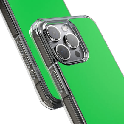 Malachite Green - Clear Impact Case for iPhone