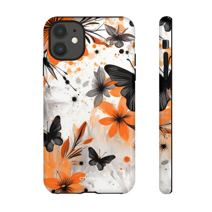 Vibrant Floral Dance - iPhone Case