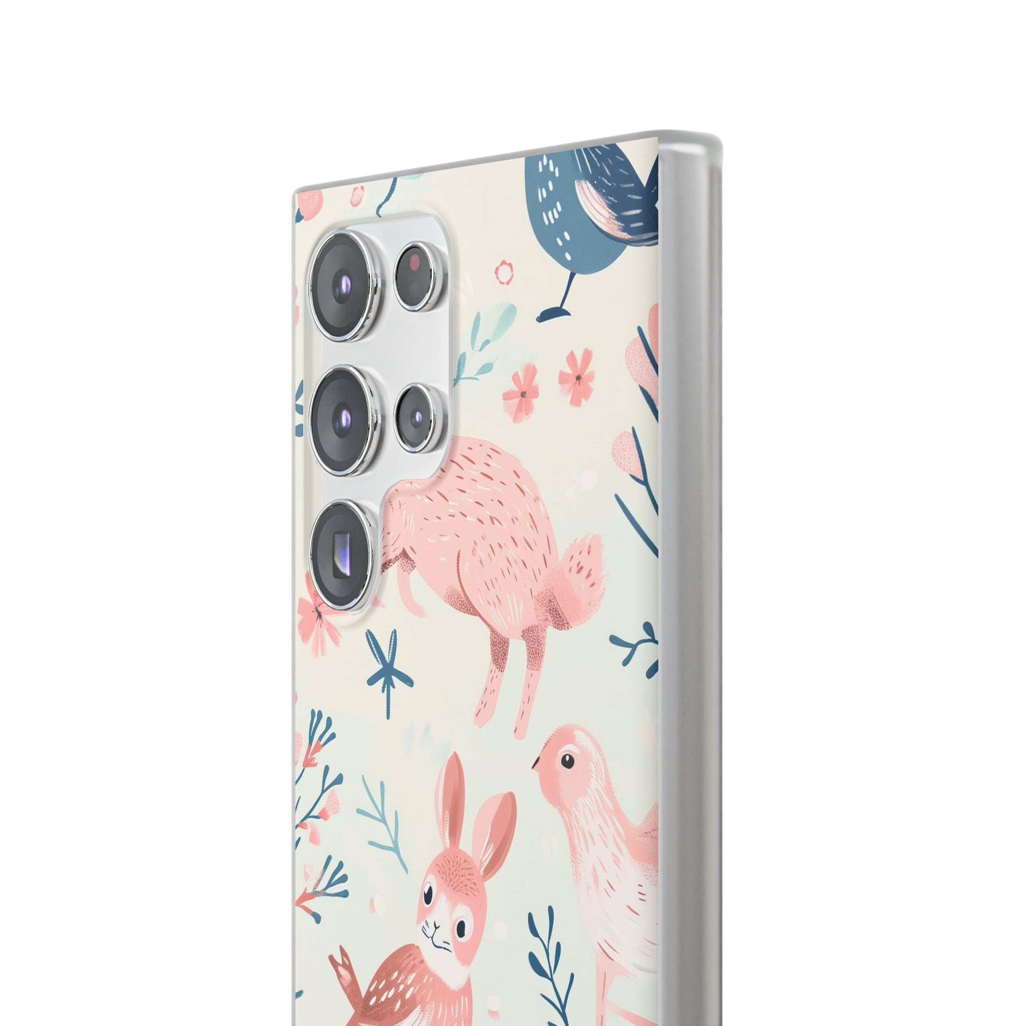 Pastel Whimsical Nature - Flexi Samsung S23 Phone Case