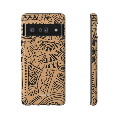 Mystic Tribal Geometry - Phone Case for Google Pixel