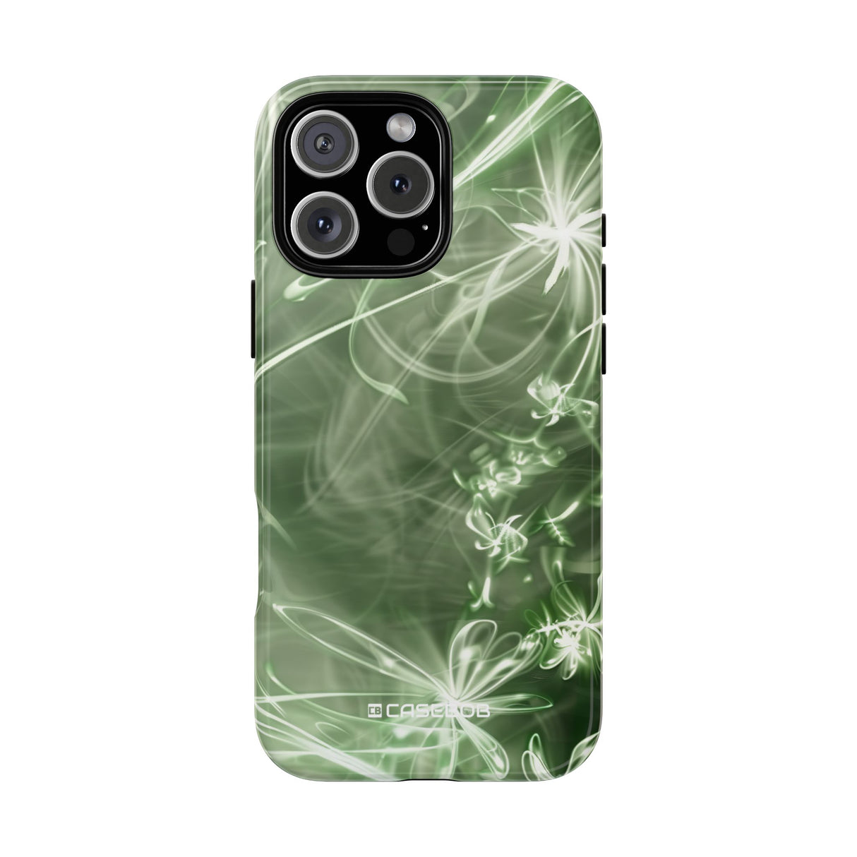 Ethereal Green Flow Art - for iPhone 16