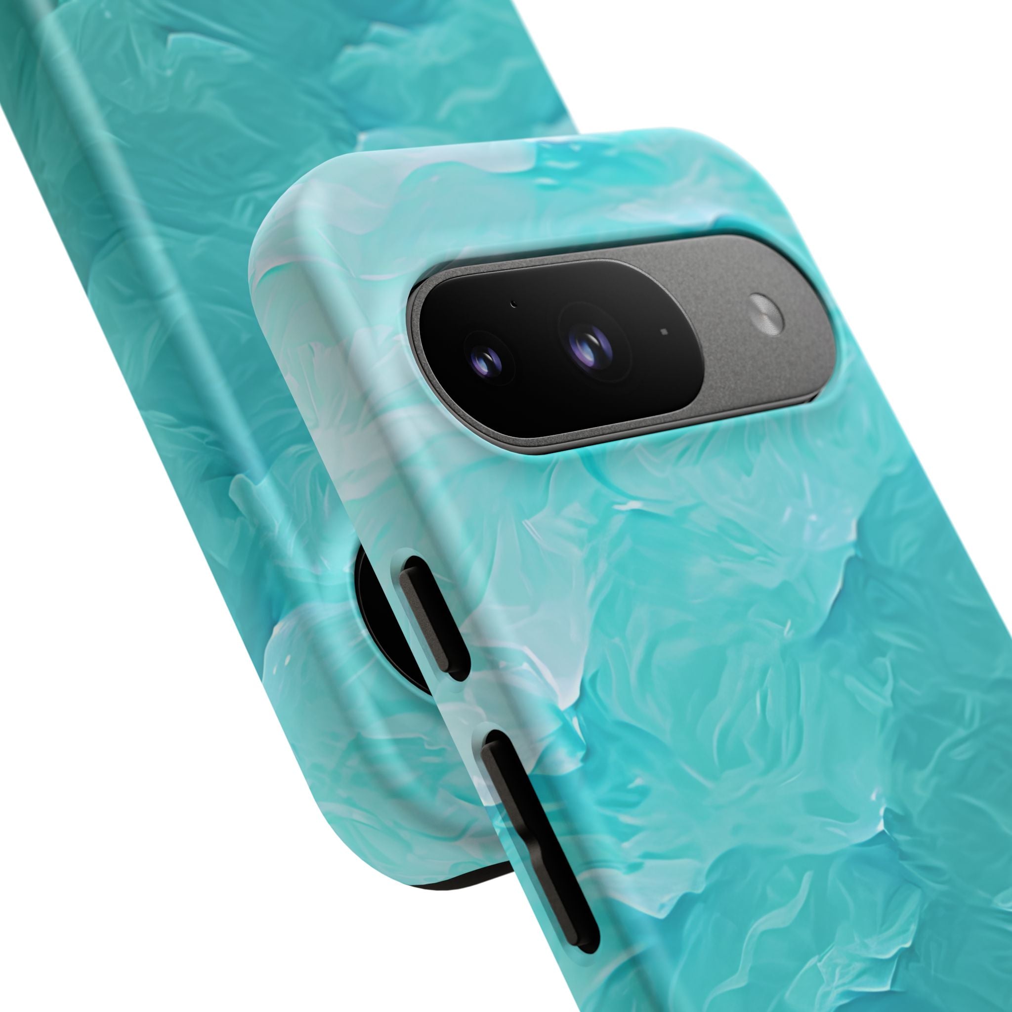 Turquoise Serenity Gradient Google Pixel 9 - Tough Phone Case