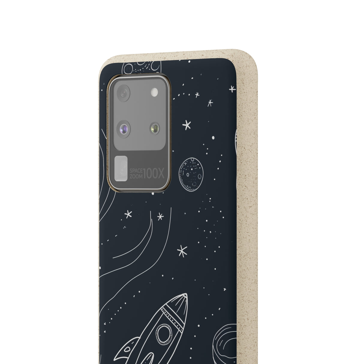 Cosmic Doodle Adventure | Biodegradable Phone Case