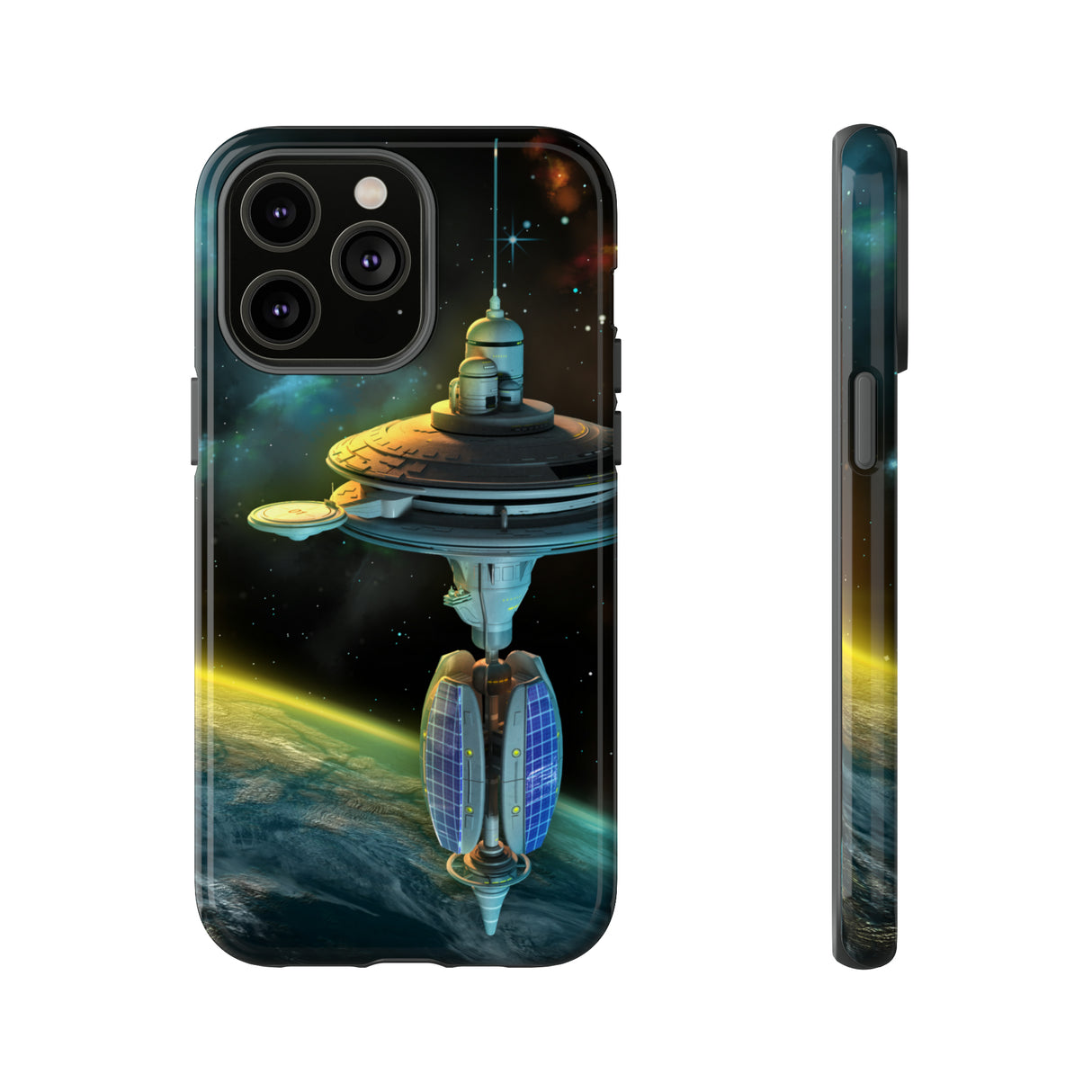 Station in Gorgeous Space - Protective Phone Case