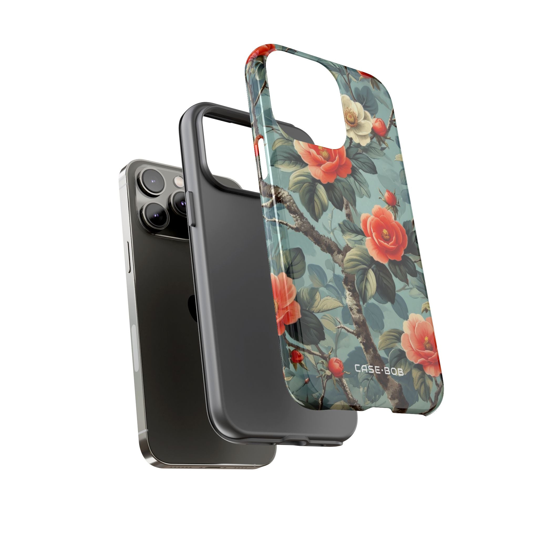 Coral Bloom iPhone 14 Pro Max Case - Tough