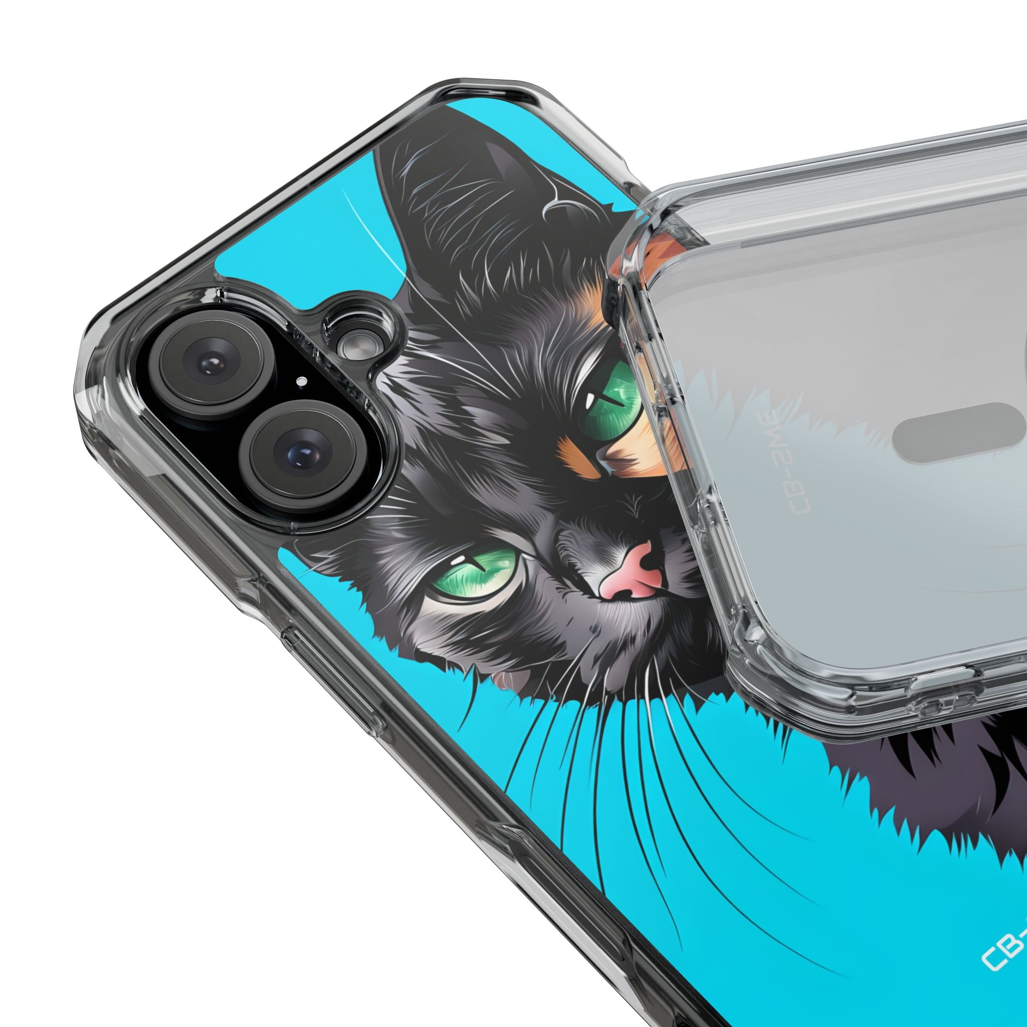 Curious Cat Stare iPhone Case - Impact