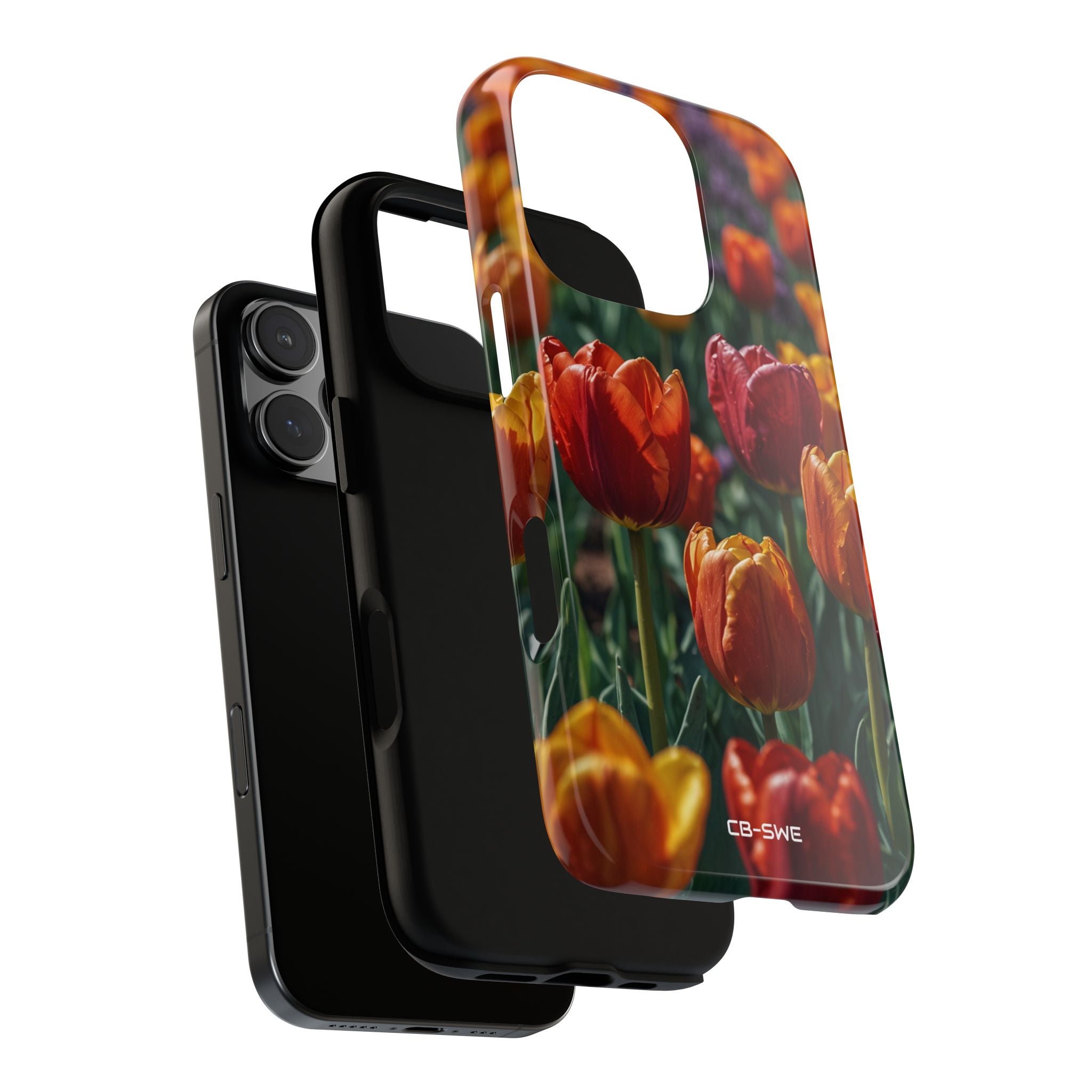 Tulips Embrace Breeze - iPhone Case
