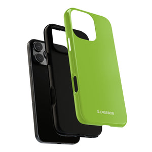 Lime Green Minimalist Canvas - for iPhone 16