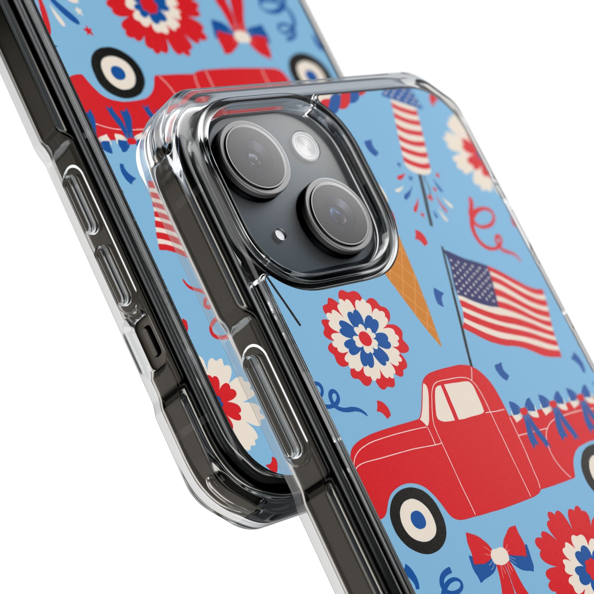 Festive Truck Parade iPhone Case - Impact