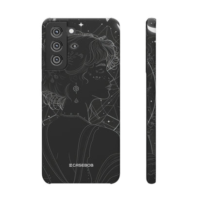 Mystic Starlit Serenity | Slim Phone Case for Samsung