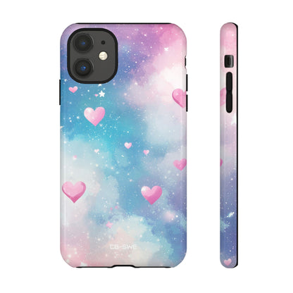Hearts Float Lightly - iPhone Case