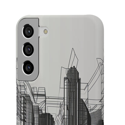 Urban Wireframe | Slim Phone Case for Samsung