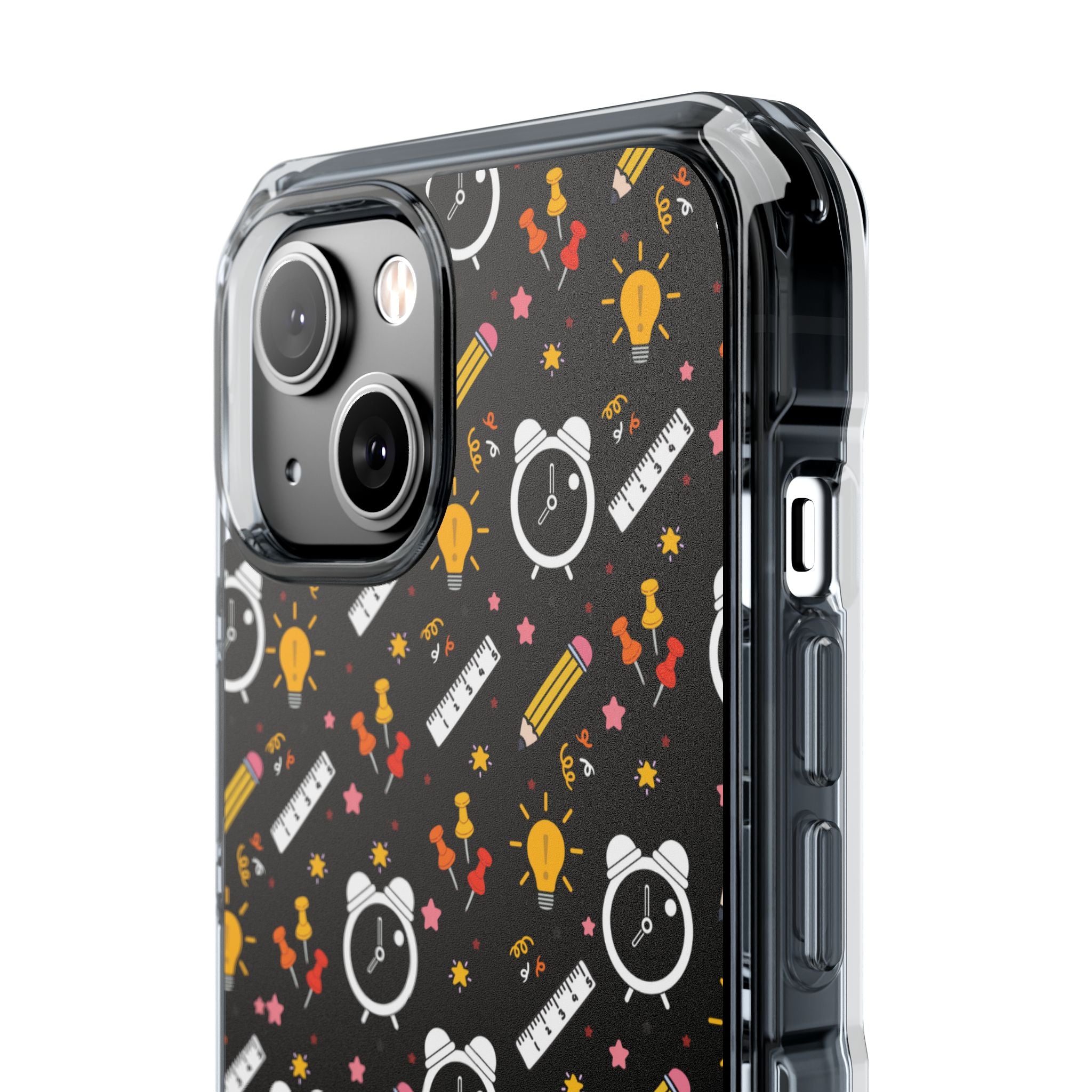 Bright Pencils Twirl iPhone Case - Impact