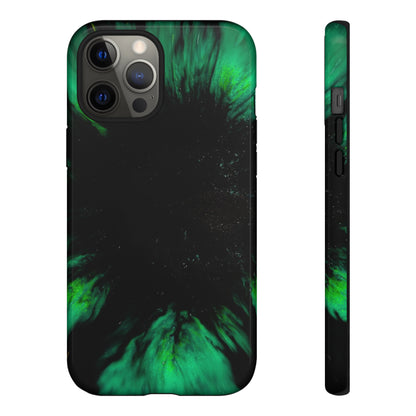 Northen Star Gaze Ink Art iPhone Case (Protective) iPhone 12 Pro Max Glossy Phone Case