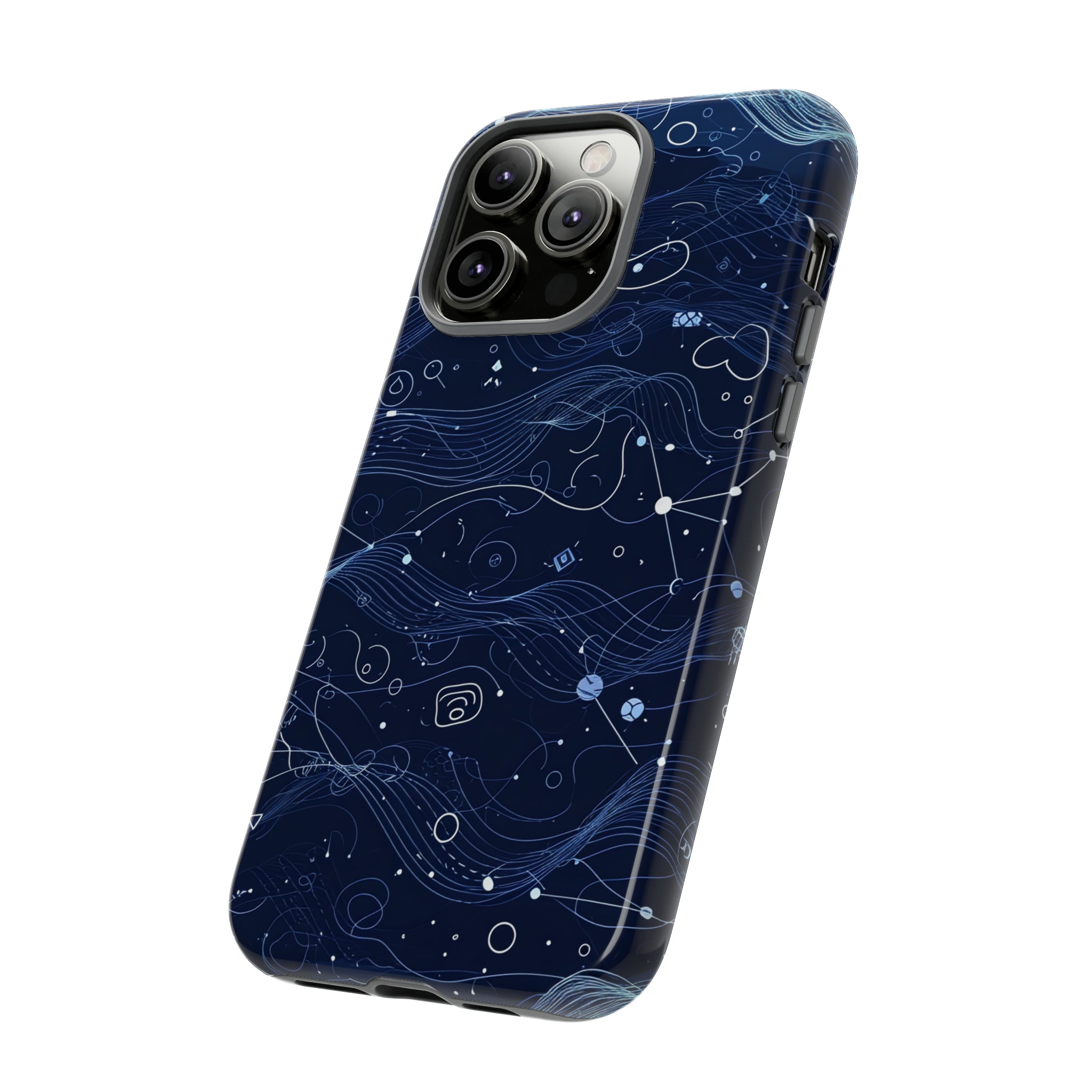 Network Fusion: Connectivity Gradient - Protective Phone Case