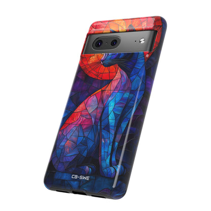 Cat Silhouettes Glow - Google Pixel Case