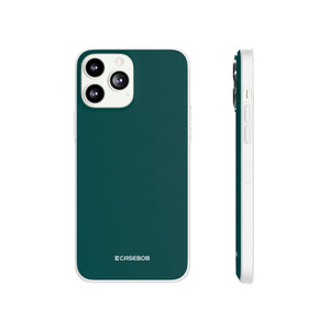 Deep Jungle Green | Phone Case for iPhone (Flexible Case)