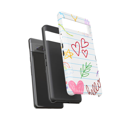 Hearts Dance Happily - Google Pixel Case