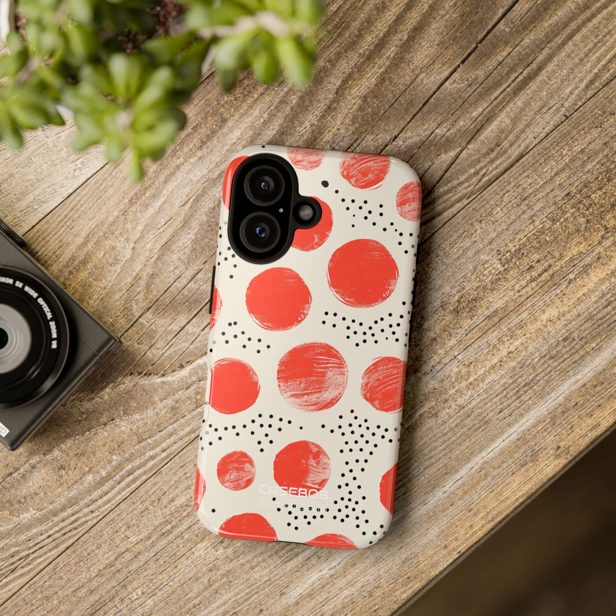 Red Dot Harmony iPhone 16 - Tough