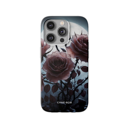 Luminous Rose Thorns iPhone 14 Pro Case - Soft