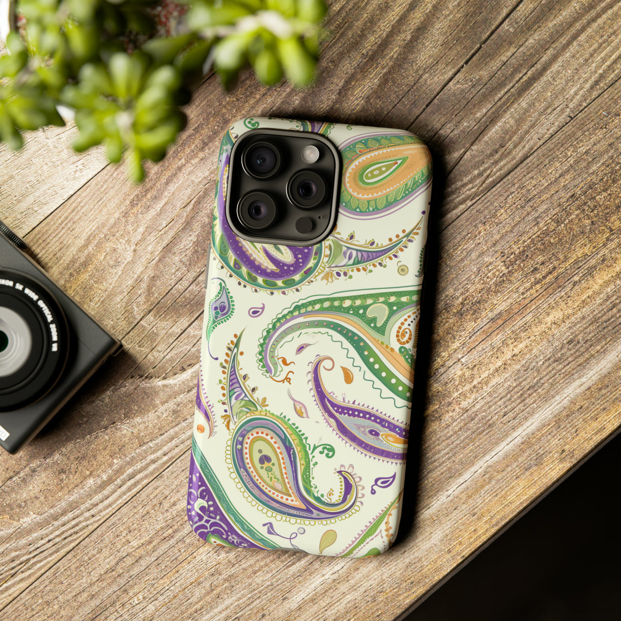 Paisley Pastel Elegance - Protective Phone Case