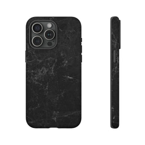 Black Marble - Protective Phone Case