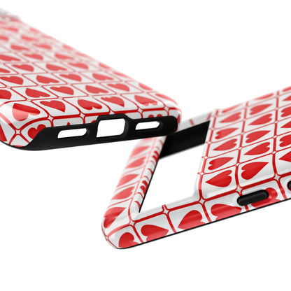 Hearts In Squares - Google Pixel Case