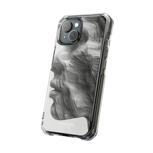 Contour Serenity - Phone Case for iPhone (Clear Impact - Magnetic)