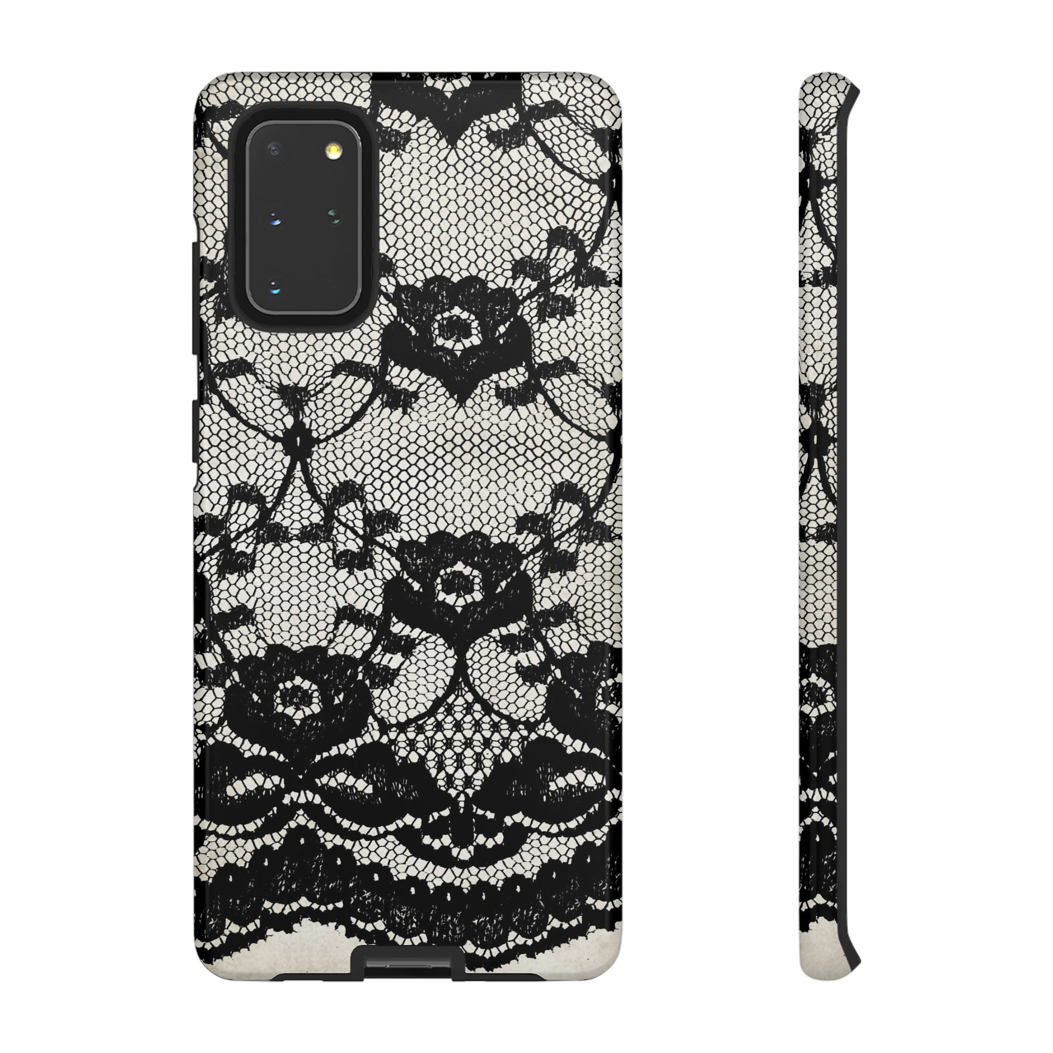 Lilrunge Gothic Flower - Protective Phone Case