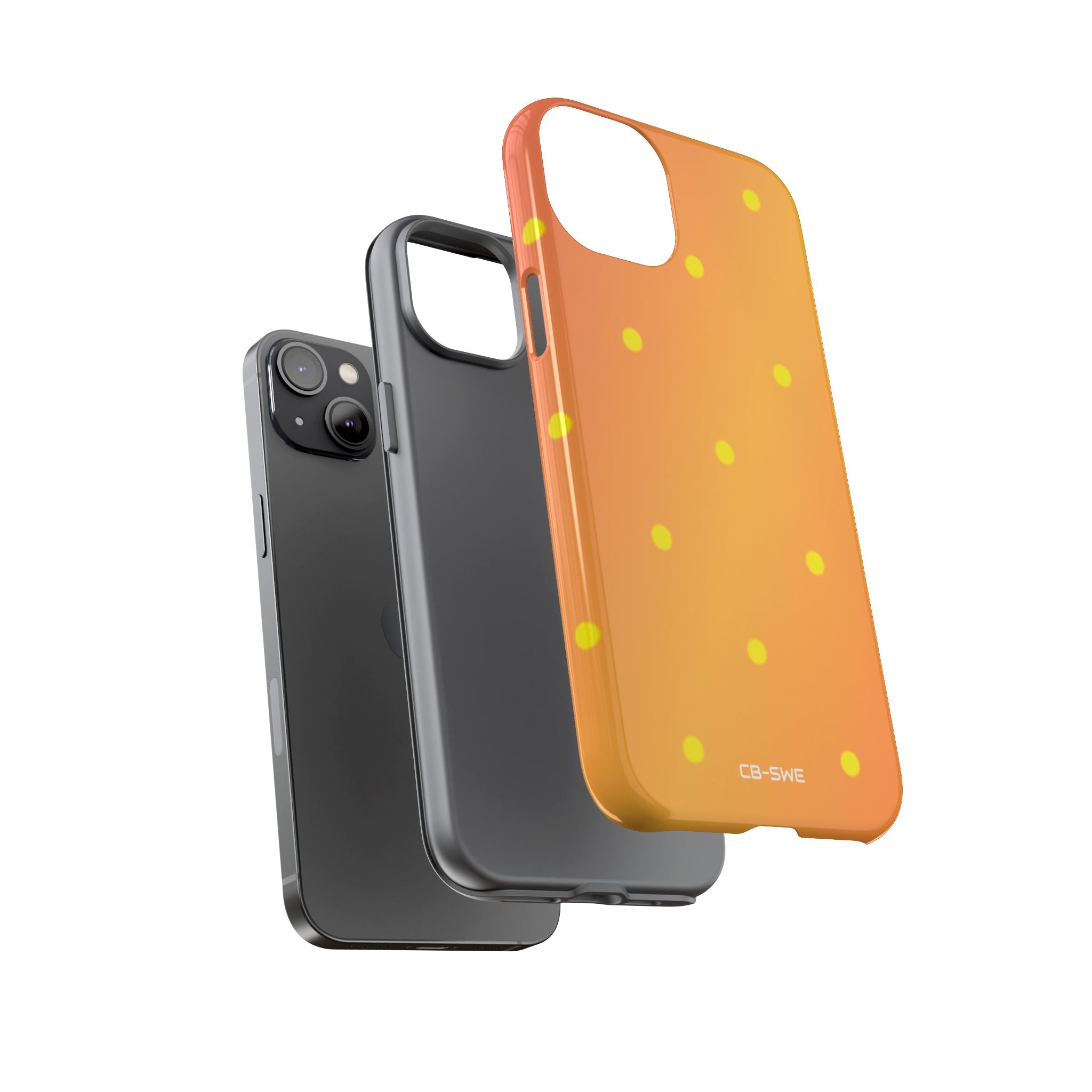 Sunset Dots Radiance - iPhone Case