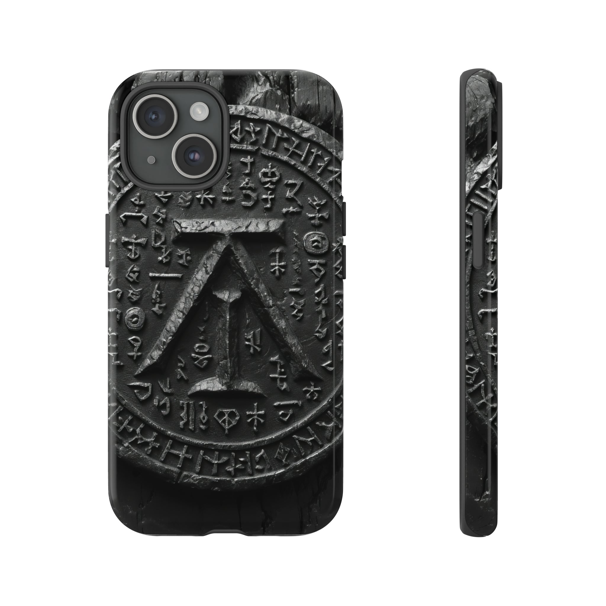 Norse Myth Runes Emblem - Protective Phone Case