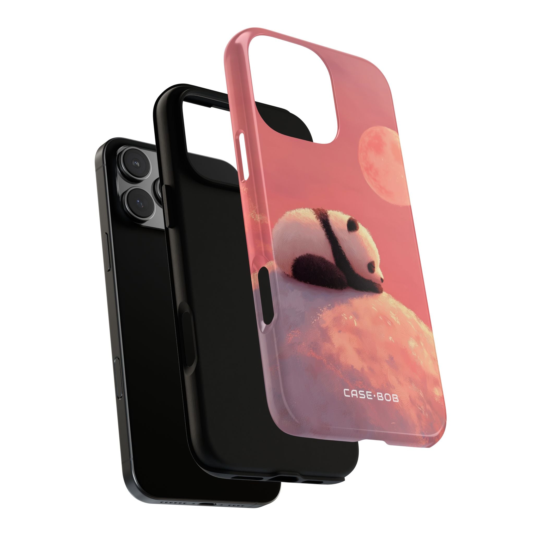 Panda Moonbeam iPhone 16 Pro Max Case - Tough
