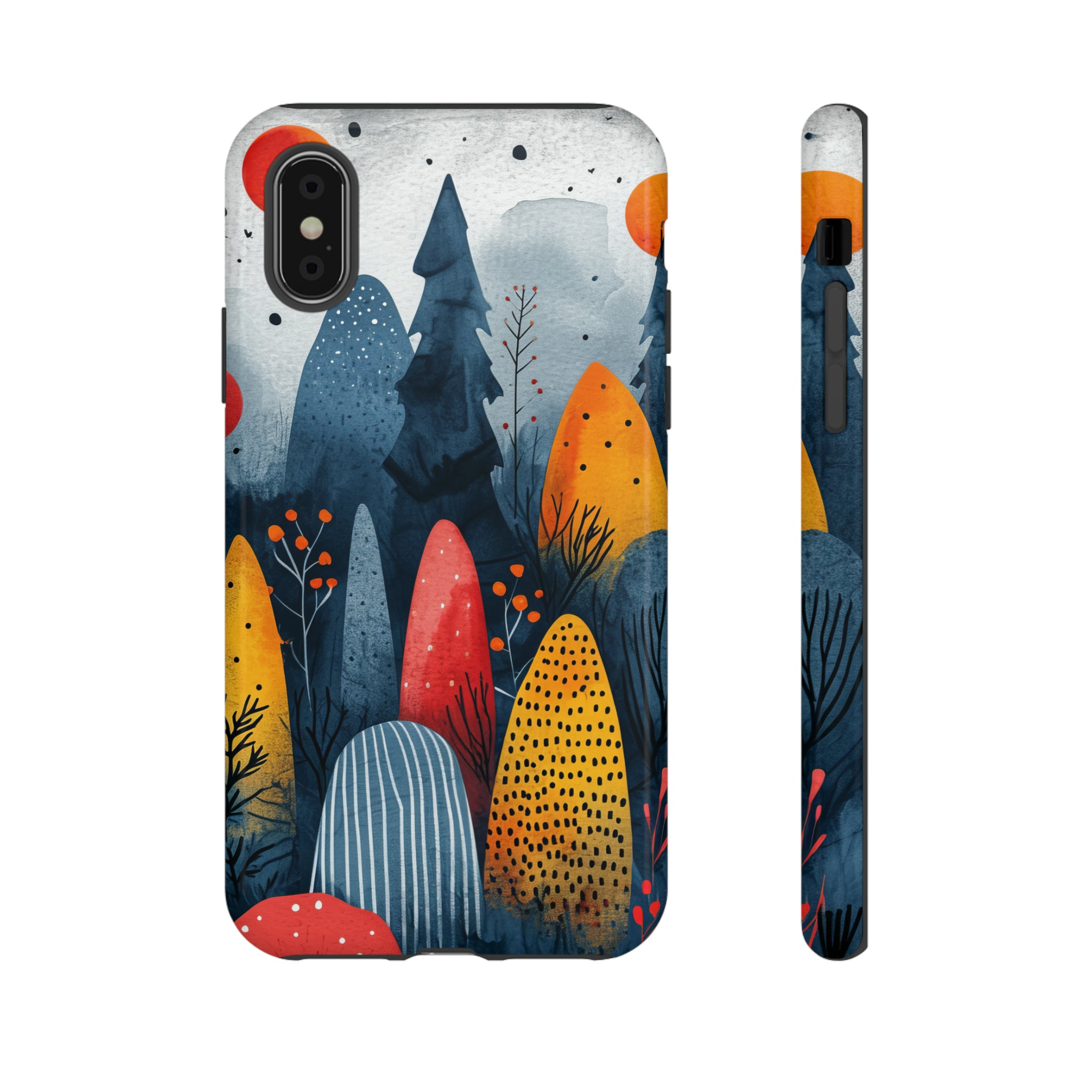 Scandinavian Forest Elegance - Protective Phone Case