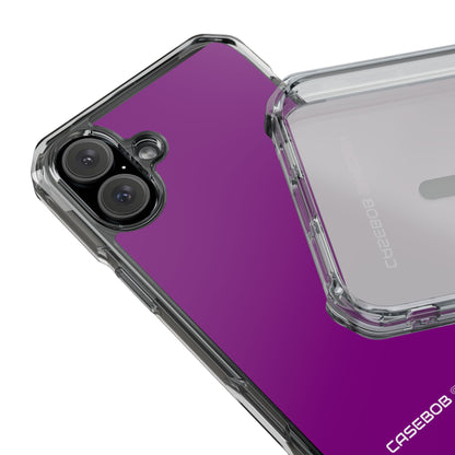 Deep Purple iPhone 16 - Impact Clear+
